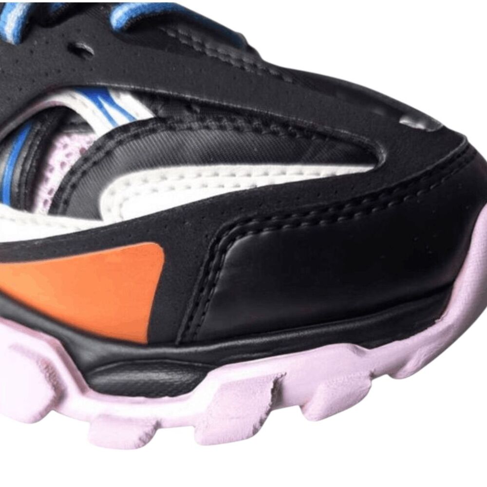 BALENCIAGA Track Trainers 'Black Orange' Size W9/M7 - Picture 12 of 16